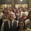 Group Selfie at Wedding Reception
