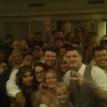 Group Selfie at Wedding Reception