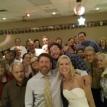 Group Selfie at Wedding Reception
